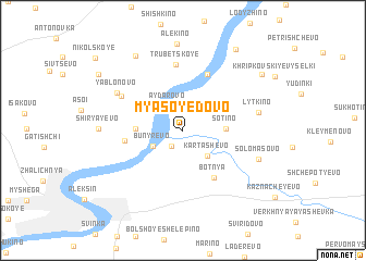 map of Myasoyedovo
