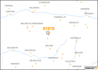 map of Myata