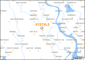 map of Myathle