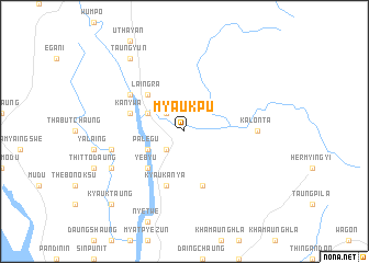 map of Myaukpu