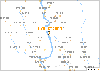 map of Myauktaung