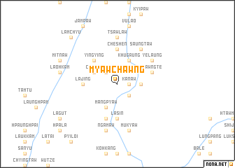 map of Myawchawng