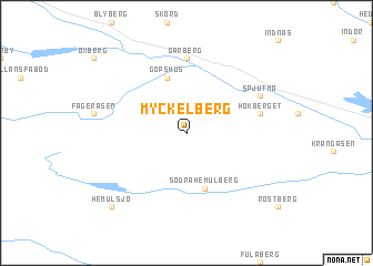 map of Myckelberg