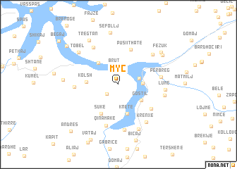 map of Myç