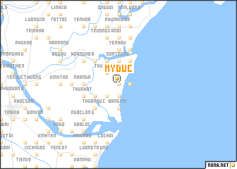 map of Mỹ Ðuc