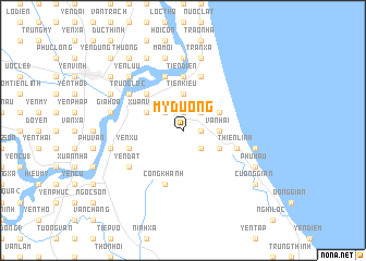 map of Mỹ Dượng