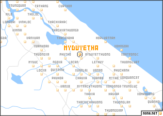 map of Mỹ Duyệt Hạ