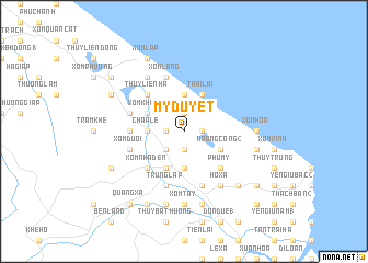 map of Mỹ Duyẹt