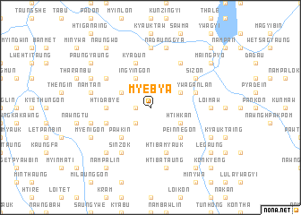 map of Myebya