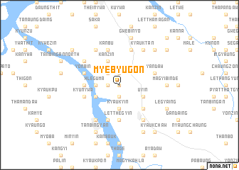 map of Myebyugon