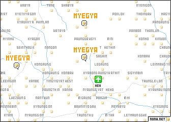 map of Myegya