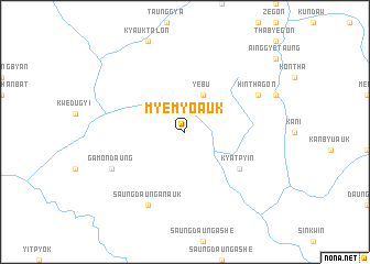 map of Myemyo Auk
