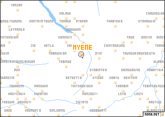 map of Myene