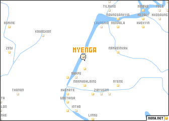 map of Myenga