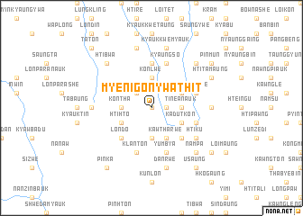 map of Myenigonywathit