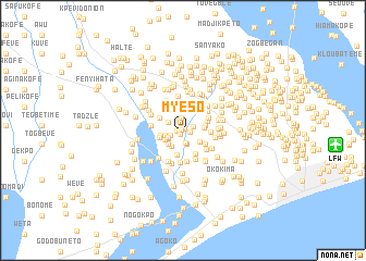 map of Myéso