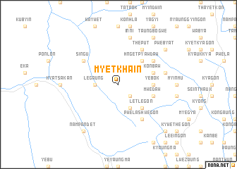 map of Myetkha-in