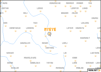 map of Myeye