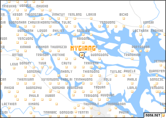 map of Mỹ Giáng