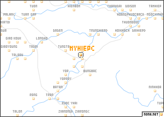map of Mỹ Hiệp (2)