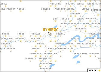 map of Mỹ Hiệp (2)