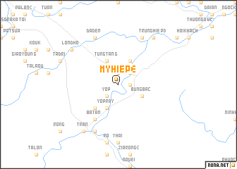 map of Mỹ Hiệp (4)