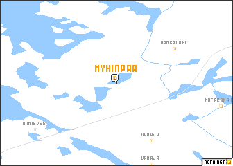 map of Myhinpää