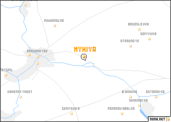 map of Myhiya