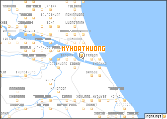 map of Mỹ Hòa Thượng