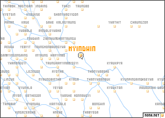 map of Myindwin