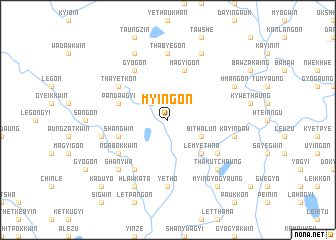 map of Myingon