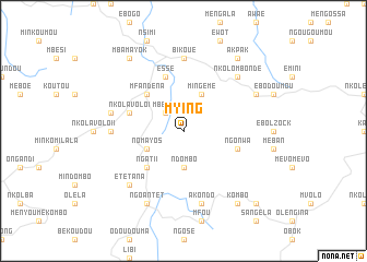 map of Mying