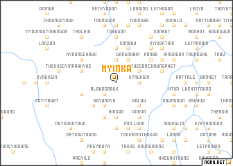 map of Myinka