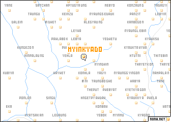 map of Myinkyado