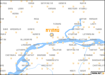 map of Myinmu