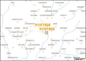 map of Myintada
