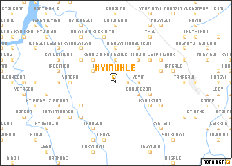 map of Myinuhle