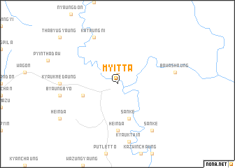 map of Myitta