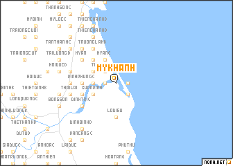 map of Mỹ Khánh