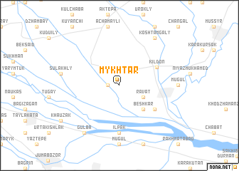 map of Mykhtar