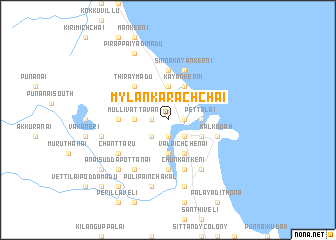 map of Mylankarachchai