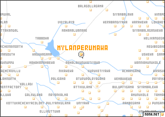 map of Mylanperumawa