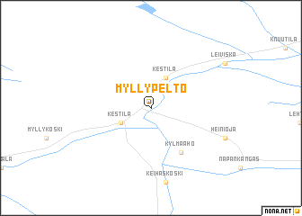 map of Myllypelto
