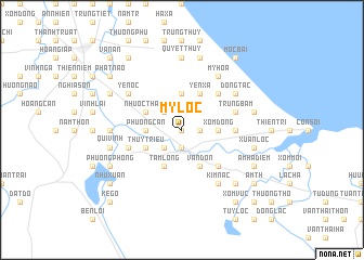 map of Mỹ Lộc