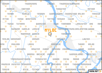 map of Mỹ Lộc