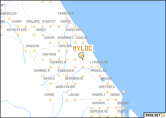 map of Mỹ Lộc