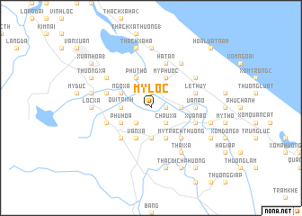 map of Mỹ Lôc