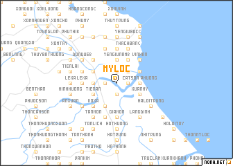 map of Mỹ Lôc