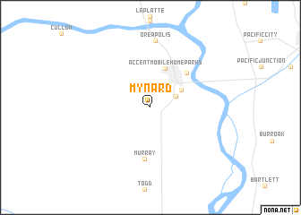 map of Mynard