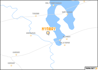 map of Mynbay
